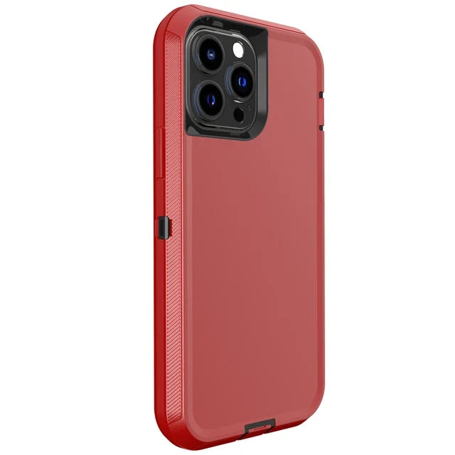 Heavy Duty Armor Shockproof Case for iPhone 16 15 14 13 12 11 Pro Max XR XS