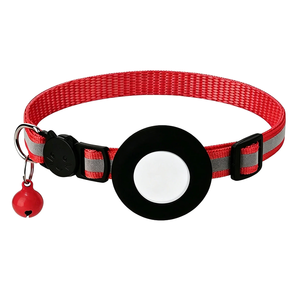 AirTag Pet Collar with GPS Holder – Adjustable Anti-Lost Collar for Cats & Puppies
