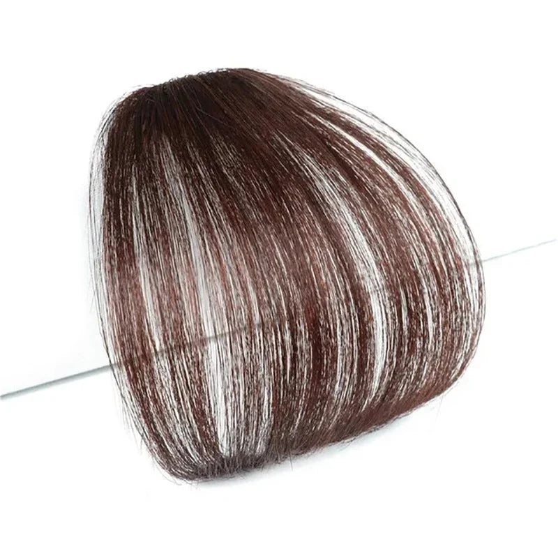 Clip-In Air Bangs Hair Extension – Wispy Synthetic Fringe for Women