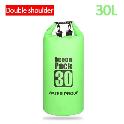 Waterproof Dry Bag 2L–30L – PVC Ocean Pack for Outdoor Sports