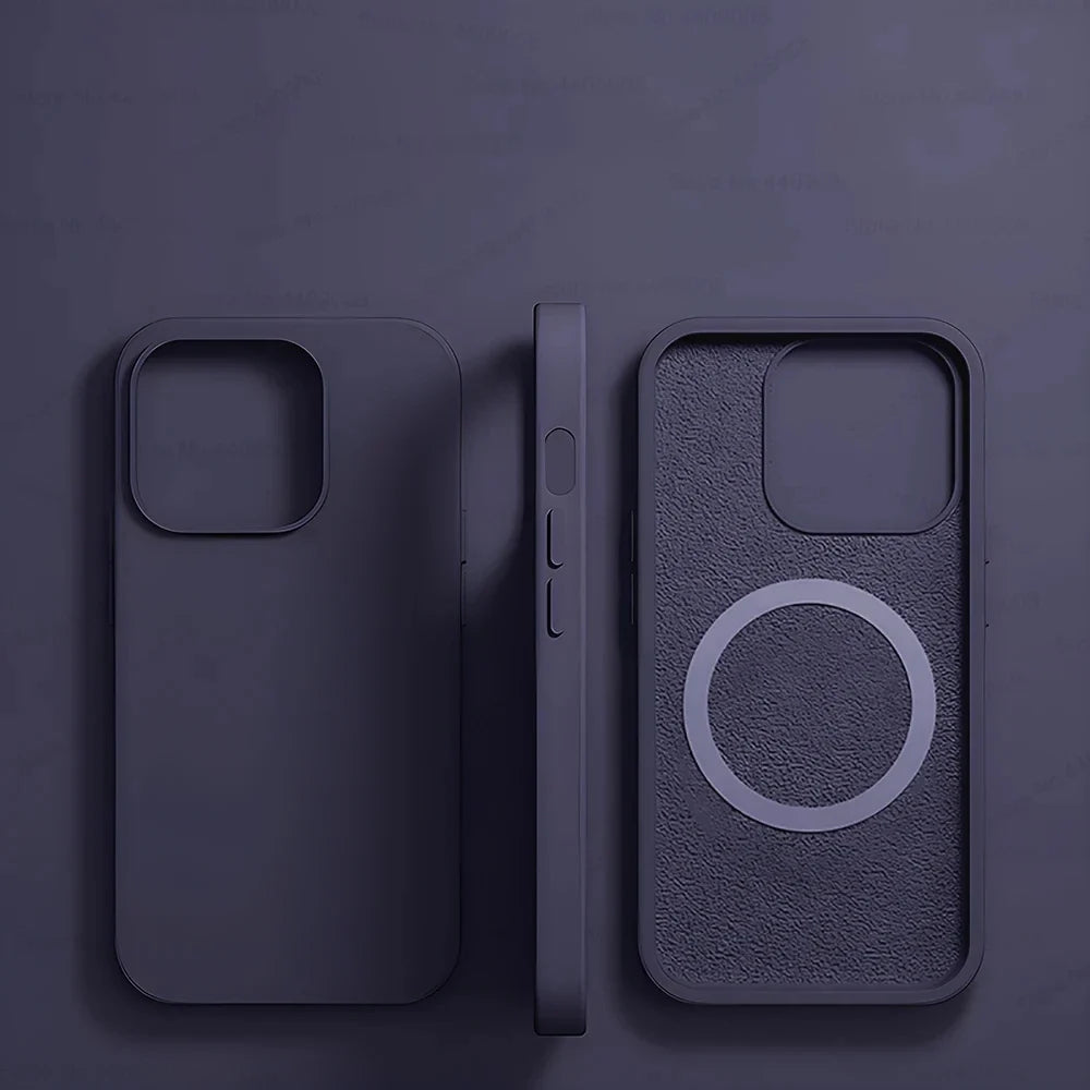 Liquid Silicone MagSafe iPhone Case – iPhone 11 to 15 Series