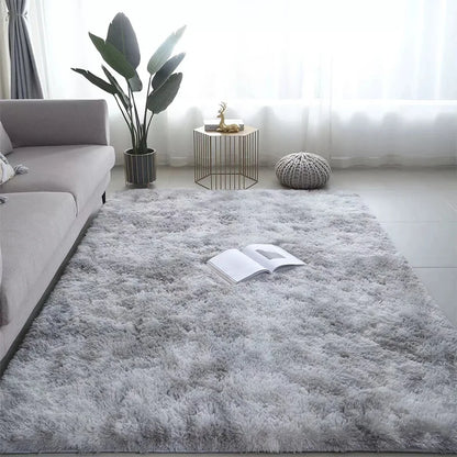 Fluffy Shag Area Rug – Soft Plush Carpet for Living Room & Bedroom