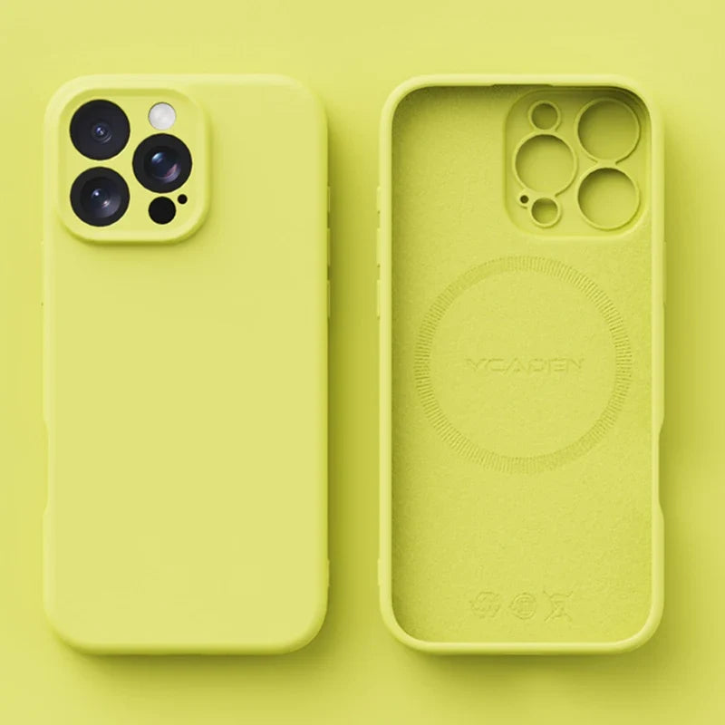 MagSafe Liquid Silicone iPhone Case – iPhone 12 to 17 Series