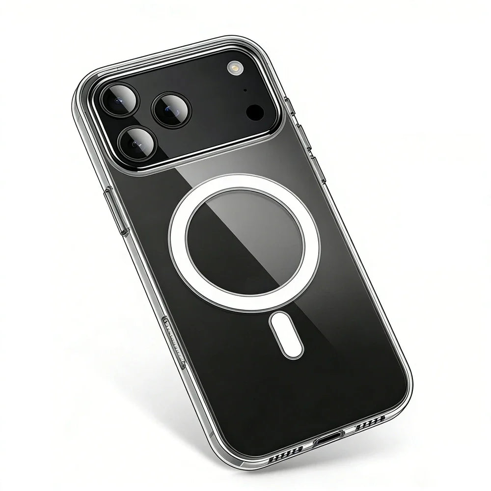 Clear MagSafe iPhone Case – iPhone 8 to 17 / Pro / Max / Plus