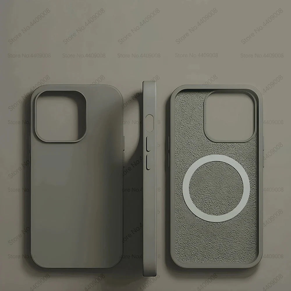 Liquid Silicone MagSafe iPhone Case – iPhone 11 to 15 Series