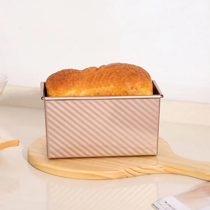 Non-Stick Loaf Pan with Lid – Aluminized Steel Bread Tin