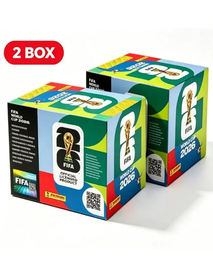 Panini FIFA World Cup 2026 Official Sticker Collection Box Sealed Packs Football Collectibles
