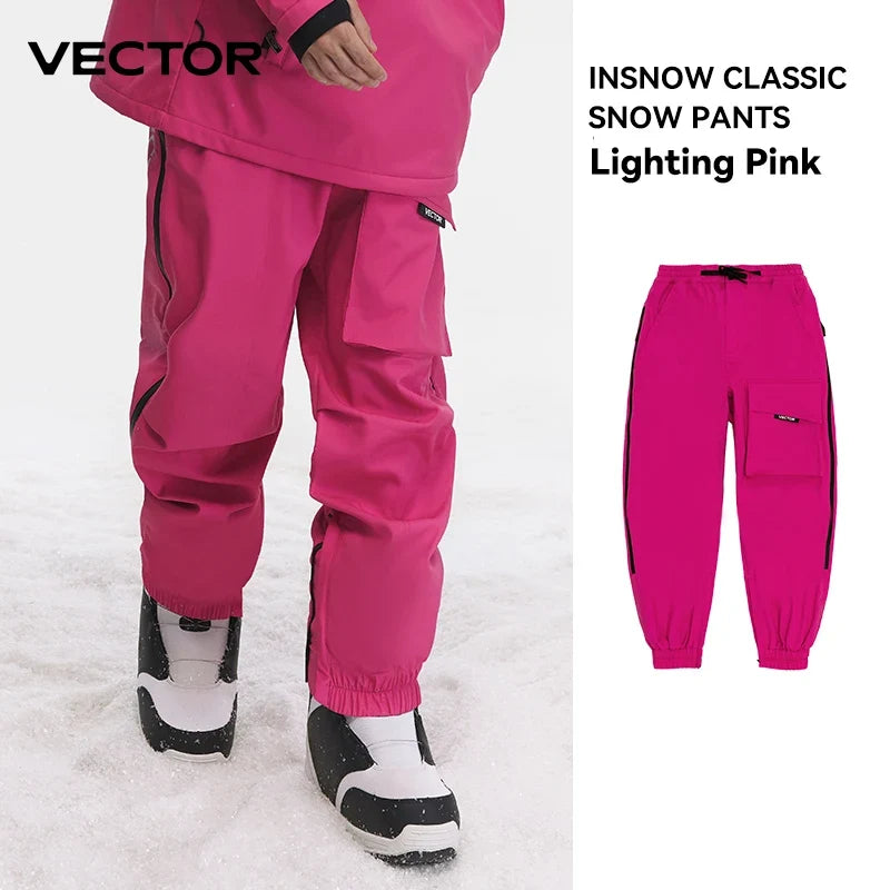 Ski Jacket & Pants Set – Waterproof Windproof Winter Ski Suit for Men & Women