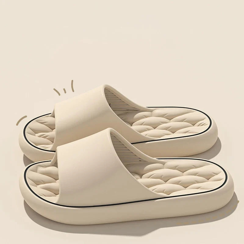 EVA Cloud Slide Slippers – Thick Cushion Non-Slip Indoor Shoes
