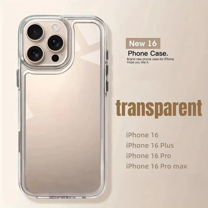 Clear Silicone iPhone Case – Transparent Shockproof Cover