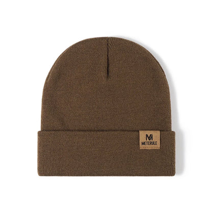 Winter Knit Cuffed Beanie – Warm Unisex Ski Hat
