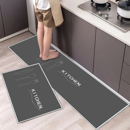 Non-Slip Kitchen Floor Mat – Soft Washable Rug for Kitchen, Bedroom & Hallway