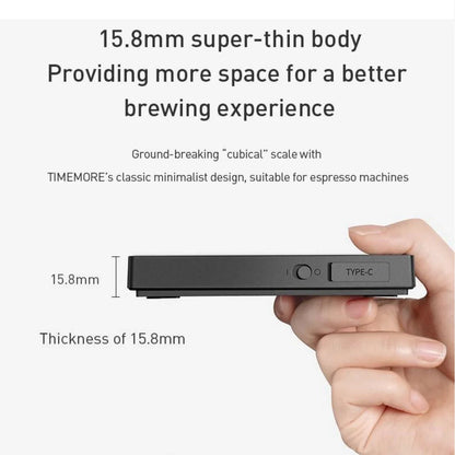 Timemore Black Mirror Mini Coffee Scale with Timer