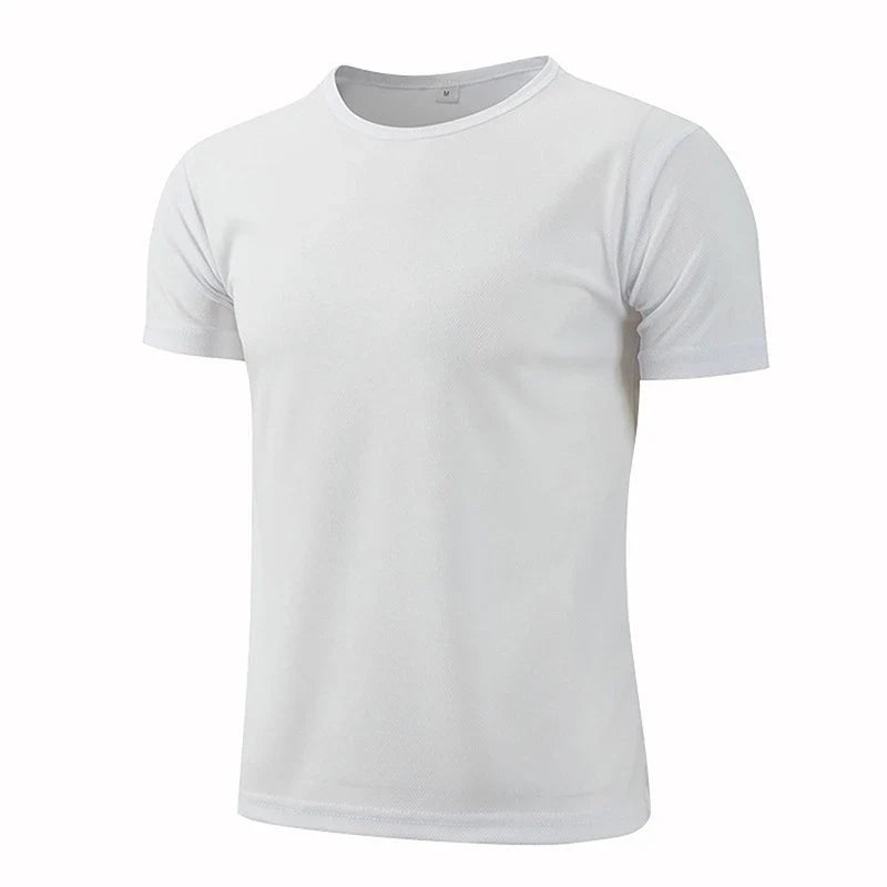 Men's Quick-Dry Sports T-Shirt – Running & Soccer Jersey