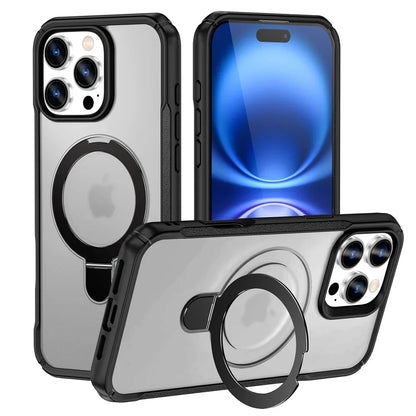 MagSafe iPhone Case with Magnetic Ring Stand & Kickstand