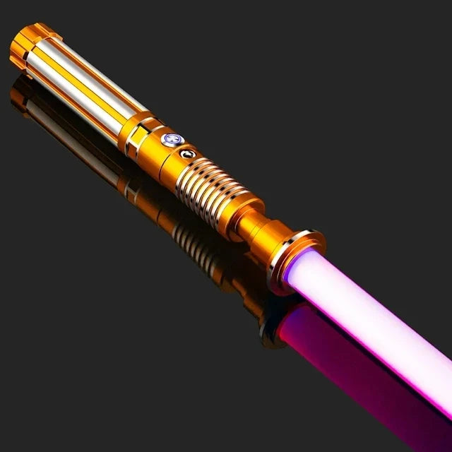 RGB Metal Lightsaber – 16 Colors, Smooth Swing & Sound Effects