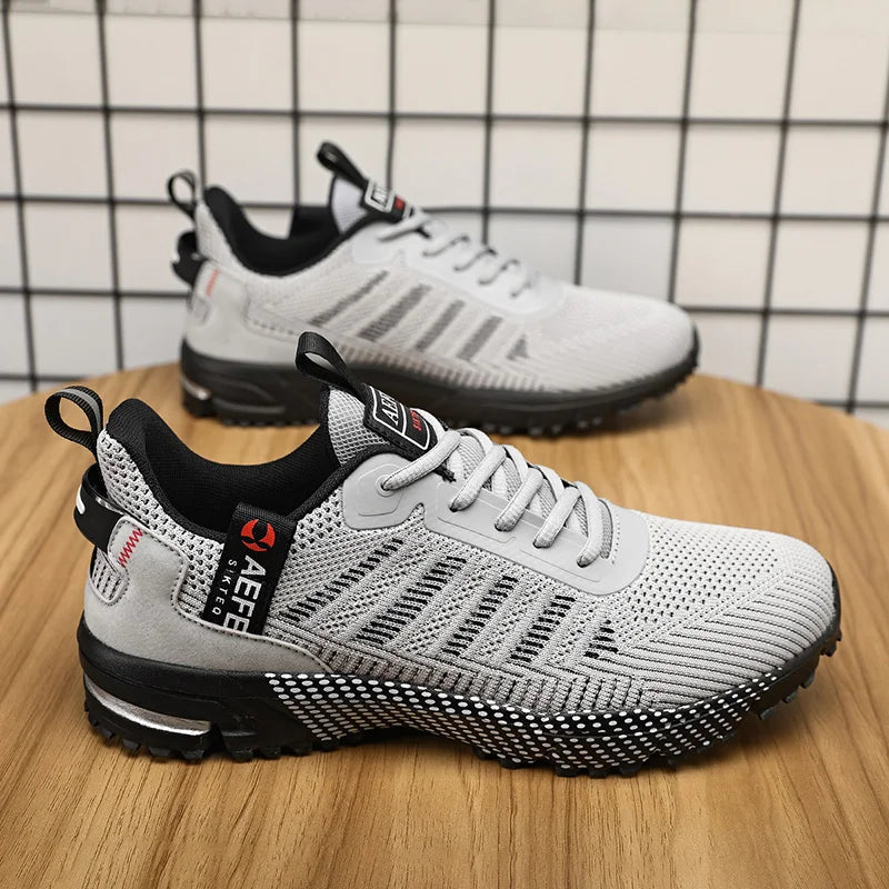 Men's Lightweight Running Shoes – Breathable Athletic Sneakers