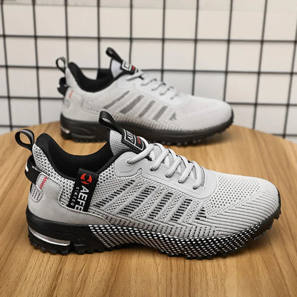 Men's Lightweight Running Shoes – Breathable Athletic Sneakers