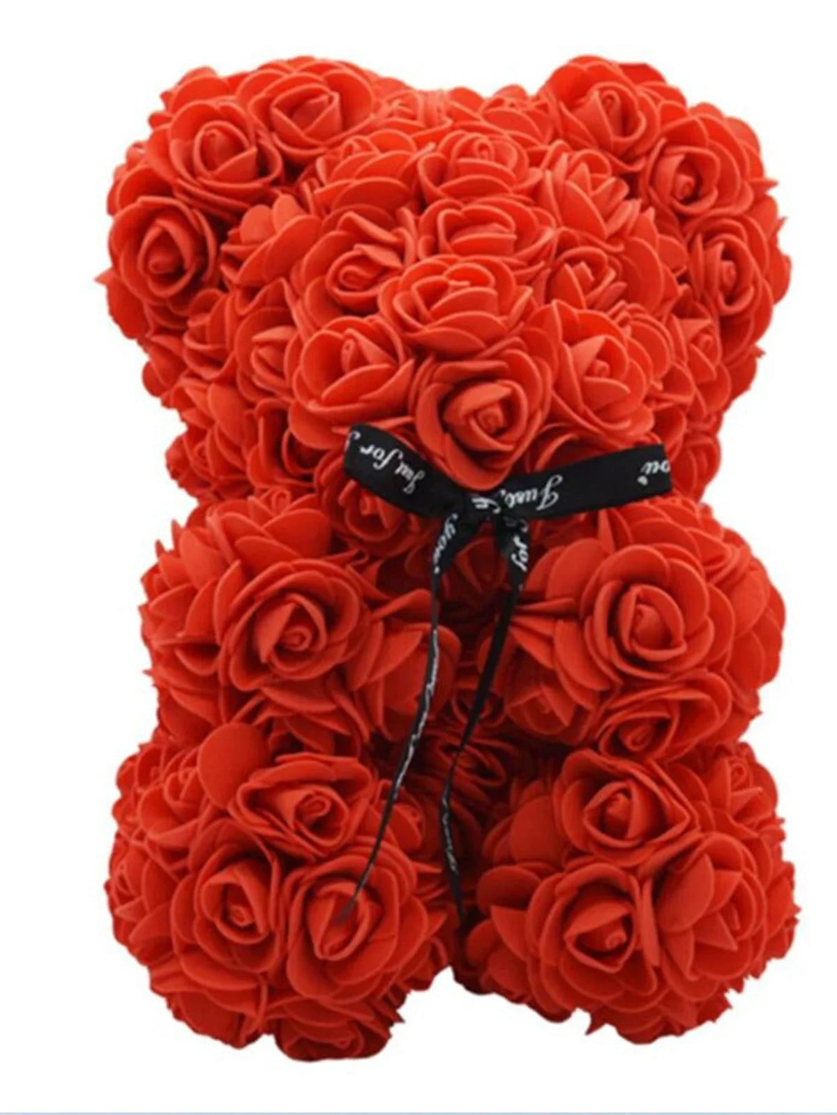 Rose Teddy Bear – Artificial Foam Flower Bear Gift