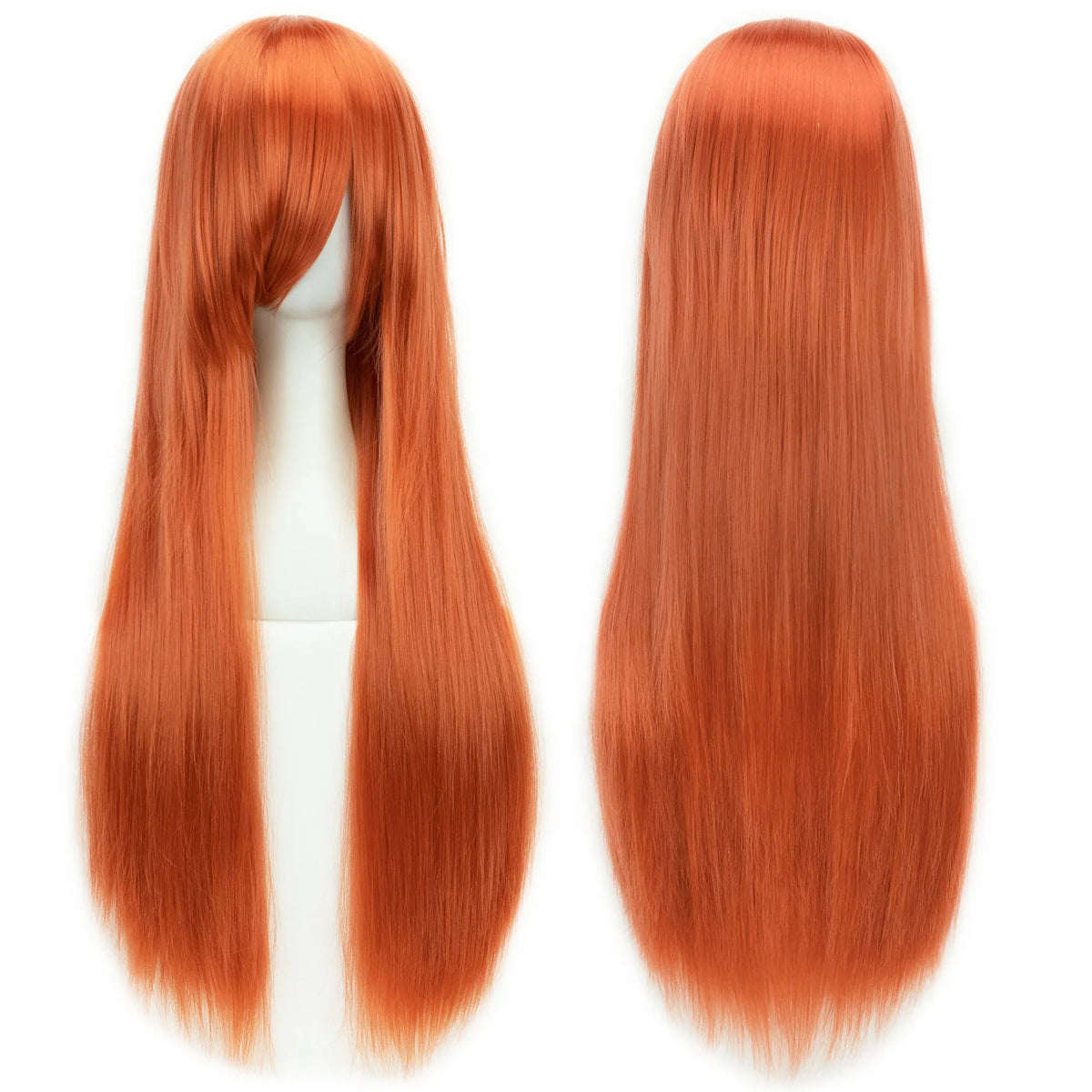 32 Inch Long Straight Synthetic Wig – Cosplay & Party, 36 Colors