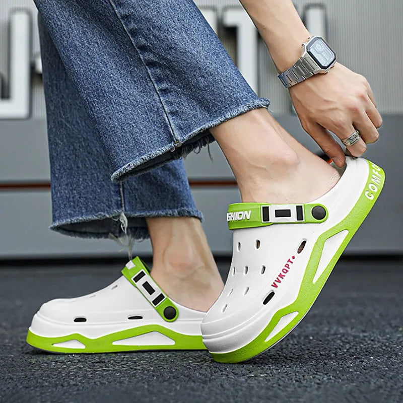 Men's EVA Garden Clogs – Lightweight Hole Shoes & Beach Sandals