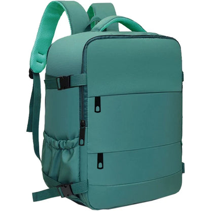 Multi-Pocket Lightweight Backpack with Adjustable Straps