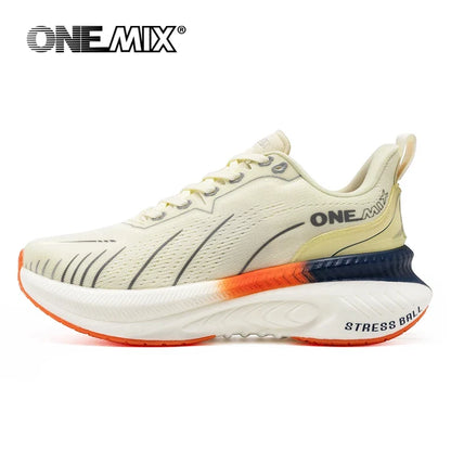 Cushioning Running Shoes Unisex – Non-Slip, Lace-Up Sports Sneakers for Heavy Runners