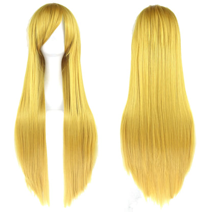 Long Straight Cosplay Wig Synthetic 32 Inch 36 Colors Women
