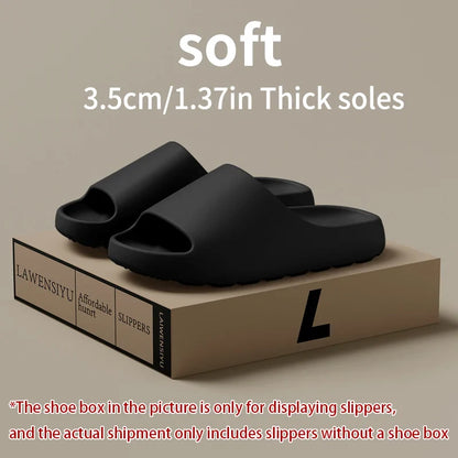 EVA Thick Sole Slide Slippers – Anti-Slip Unisex Indoor Outdoor