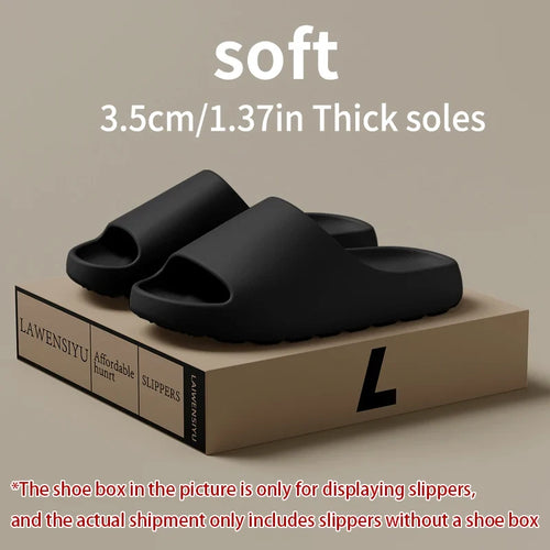 EVA Thick Sole Slide Slippers – Anti-Slip Unisex Indoor Outdoor