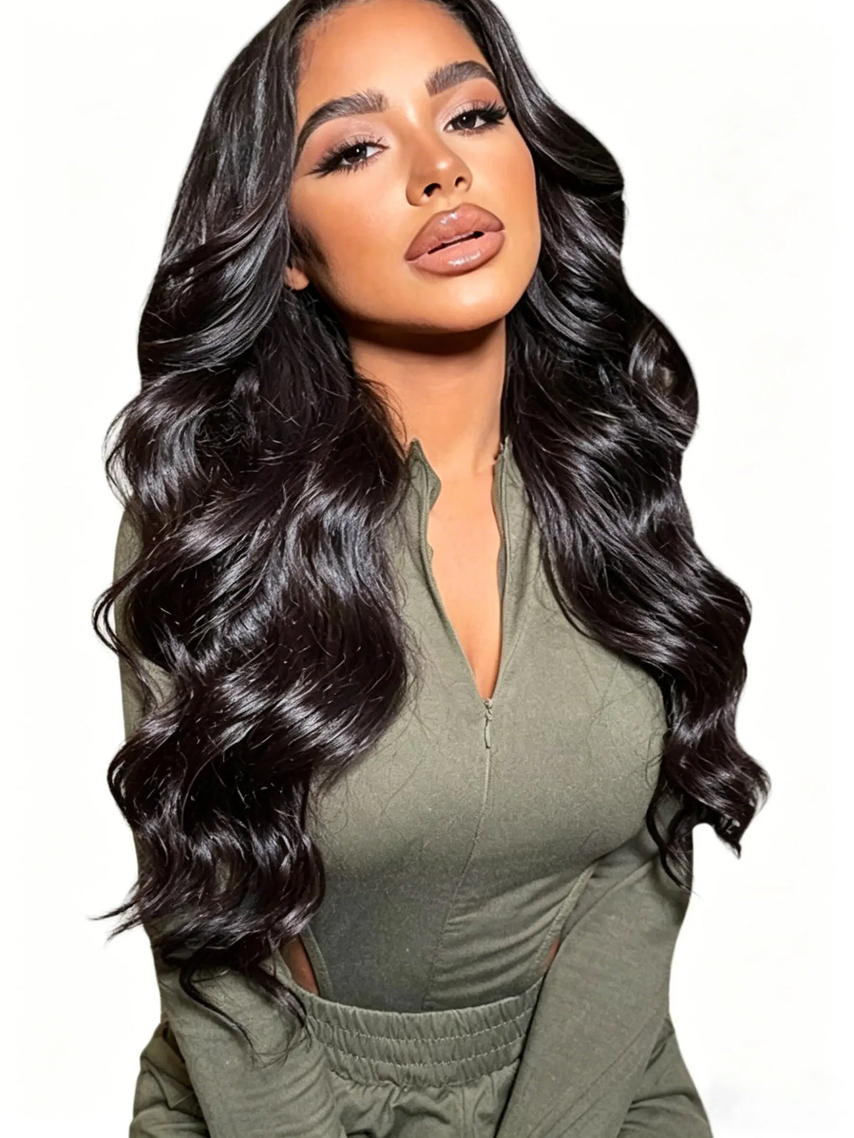 Body Wave HD Lace Front Wig Brazilian Virgin Human Hair 180% 200% Density