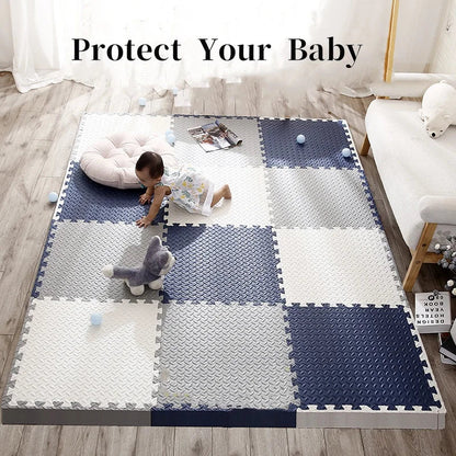 EVA Foam Puzzle Play Mat 30x30cm – Thick Interlocking Kids Floor Tiles