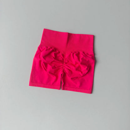 Women's High-Waist Yoga Shorts – Breathable Workout & Running Shorts