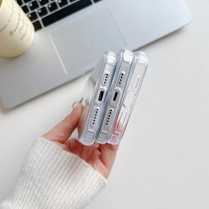 Clear MagSafe iPhone Case – iPhone 8 to 17 / Pro / Max / Plus