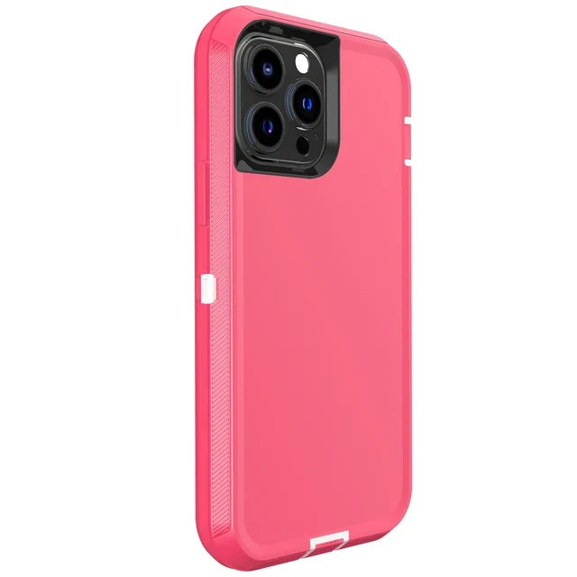 Heavy Duty Armor Shockproof Case for iPhone 16 15 14 13 12 11 Pro Max XR XS