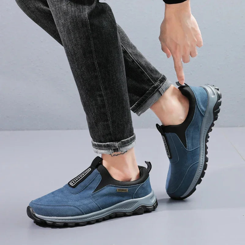 Men's Slip-On Outdoor Sneakers – Lightweight Anti-Slip Running Shoes