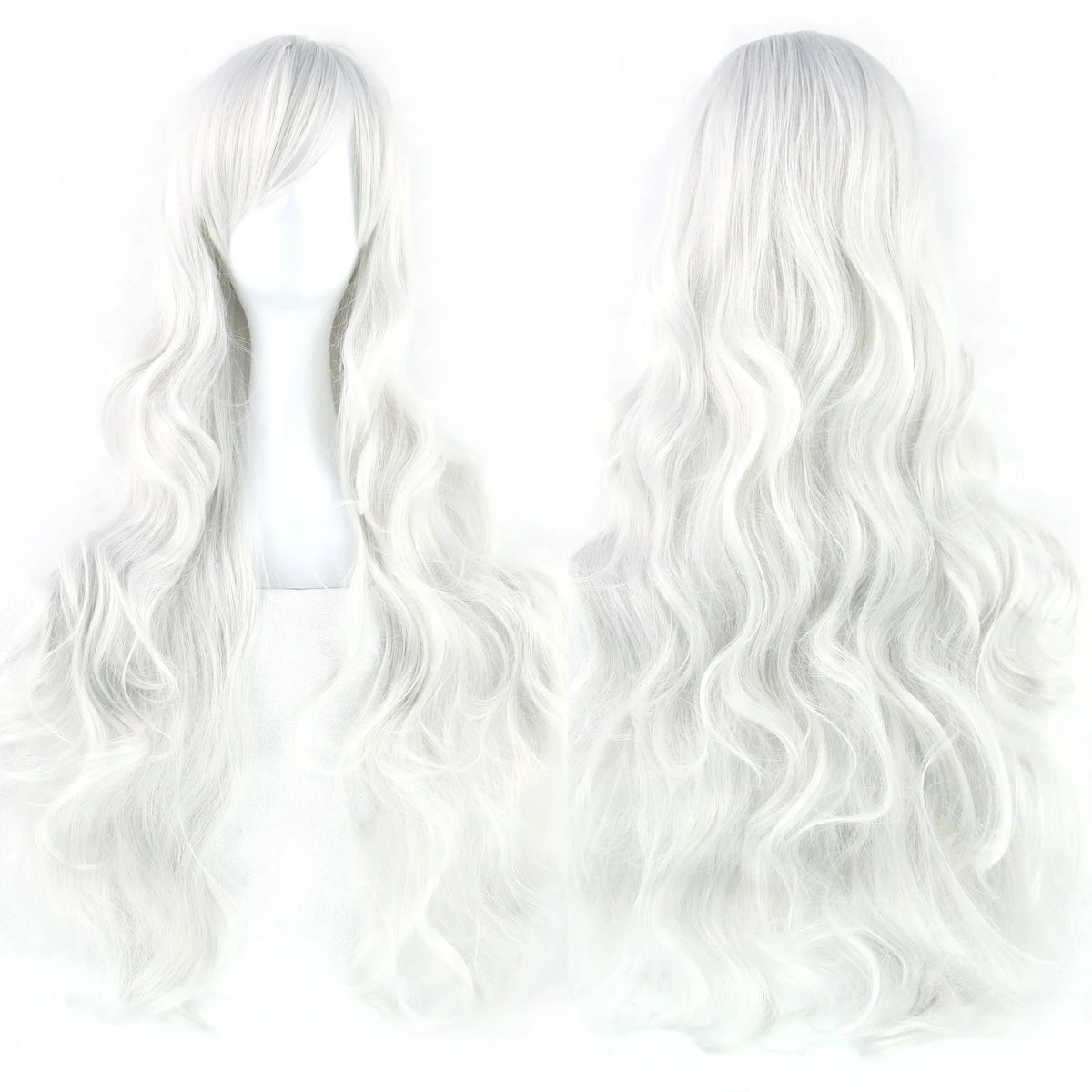 Long Curly Cosplay Wig – Synthetic Party Wig for Women