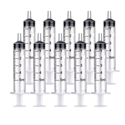 Plastic Measuring Syringes – Reusable 1ml–10ml for Hydroponics & Kitchen