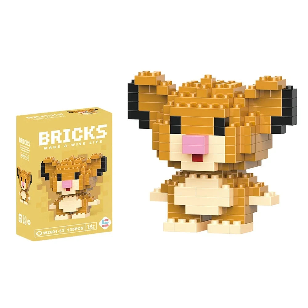 Disney Cartoon Mini Building Blocks Figure – Micro Brick Toy