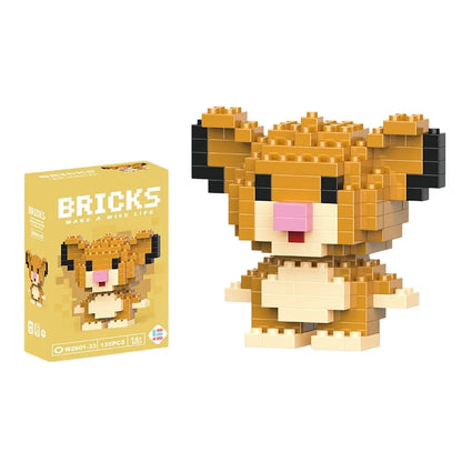 Disney Cartoon Mini Building Blocks Figure – Micro Brick Toy