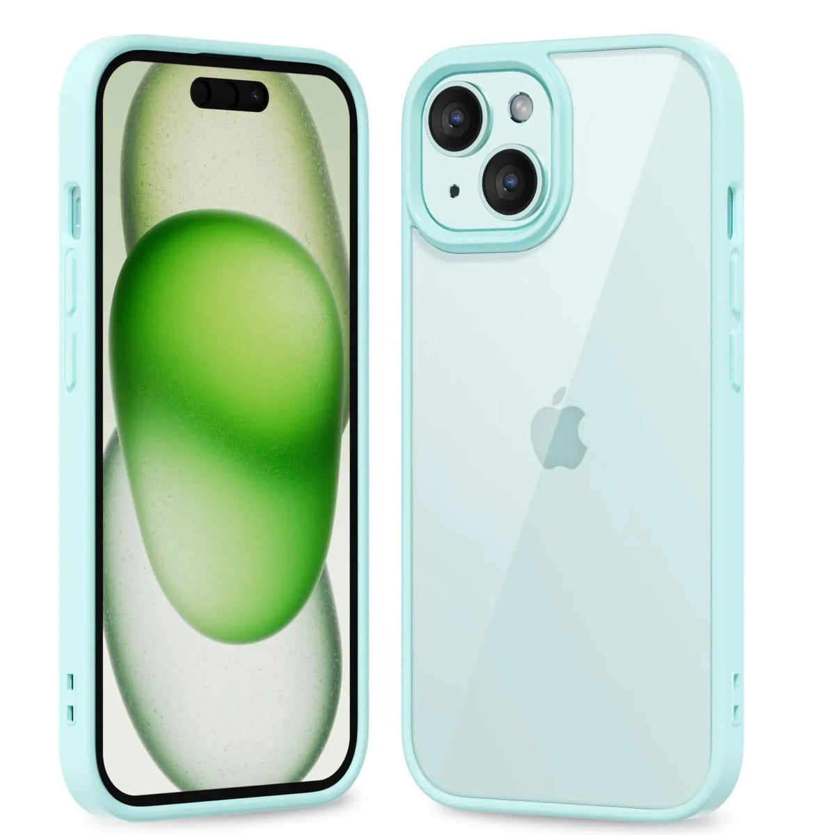 Clear iPhone Case with Soft Bumper Frame – Shockproof, iPhone X to 16