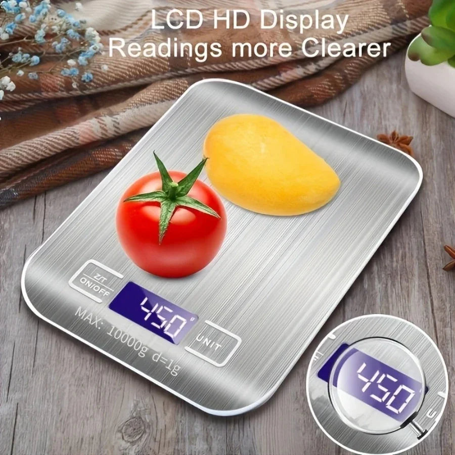 Digital Kitchen Scale – High-Precision Food & Baking Scale up to 10kg