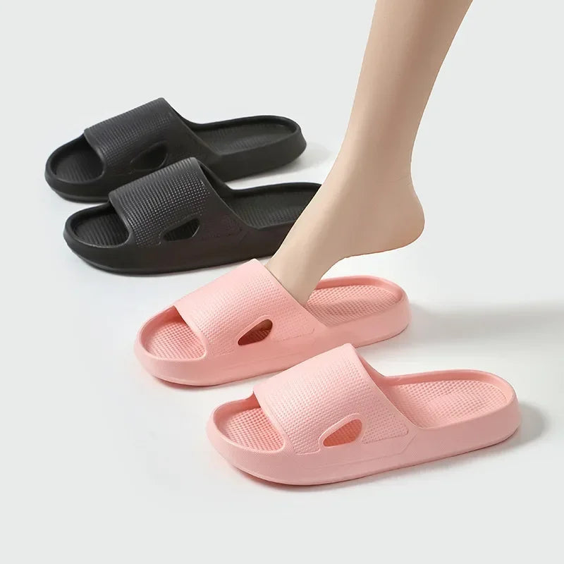 Cloud Pillow Slides – Thick EVA Platform Non-Slip Slippers for Women