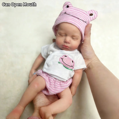 Reborn Baby Doll – Full Body Soft Silicone Realistic Newborn