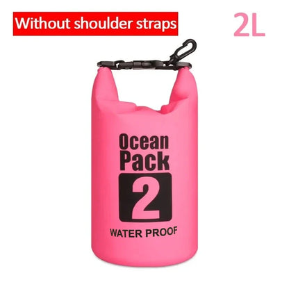 Waterproof Dry Bag 2L–30L – PVC Ocean Pack for Outdoor Sports