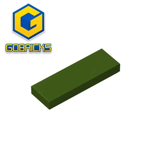 GoBricks 1x3 Tile Building Block – Compatible with LEGO 63864 (GDS-562)