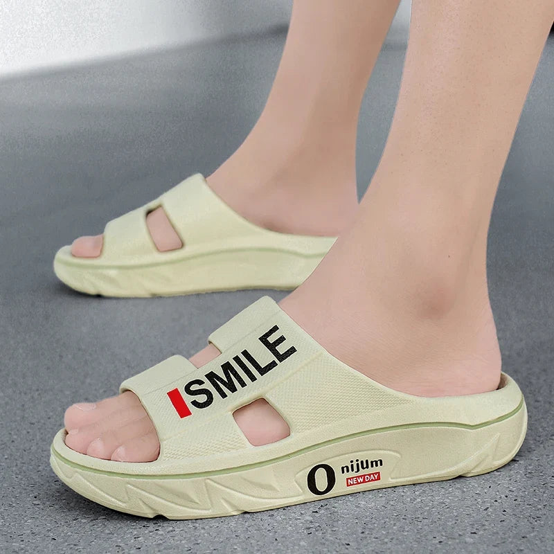Massage Slippers Men Women Soft Slide Sandals Indoor Outdoor