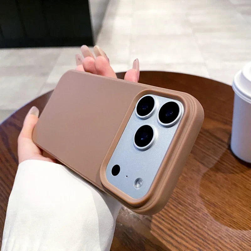 Candy Color Silicone iPhone Case – Matte Soft TPU Cover