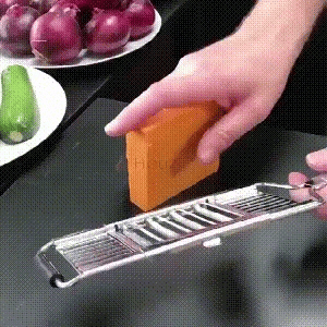Multi-Blade Stainless Steel Vegetable Slicer & Grater Set