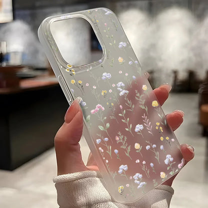 iPhone Case Transparent Matte Shockproof Cover for iPhone 11–18 Pro Max